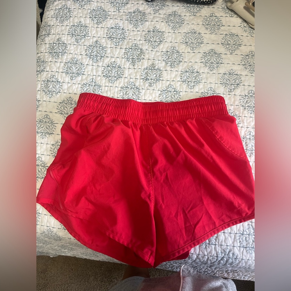 Women’s Red All in Motion Shorts